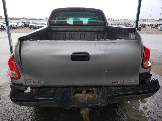 5TBBT44106S474944 - 2006 TOYOTA TUNDRA ACCESS CAB SR5 SILVER photo 6