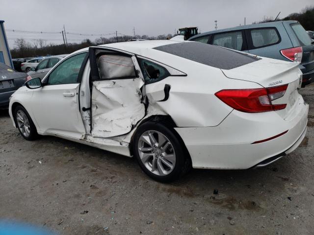 1HGCV1F12LA033988 - 2020 HONDA ACCORD LX WHITE photo 2