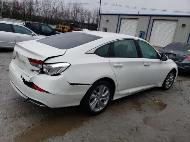 1HGCV1F12LA033988 - 2020 HONDA ACCORD LX WHITE photo 3