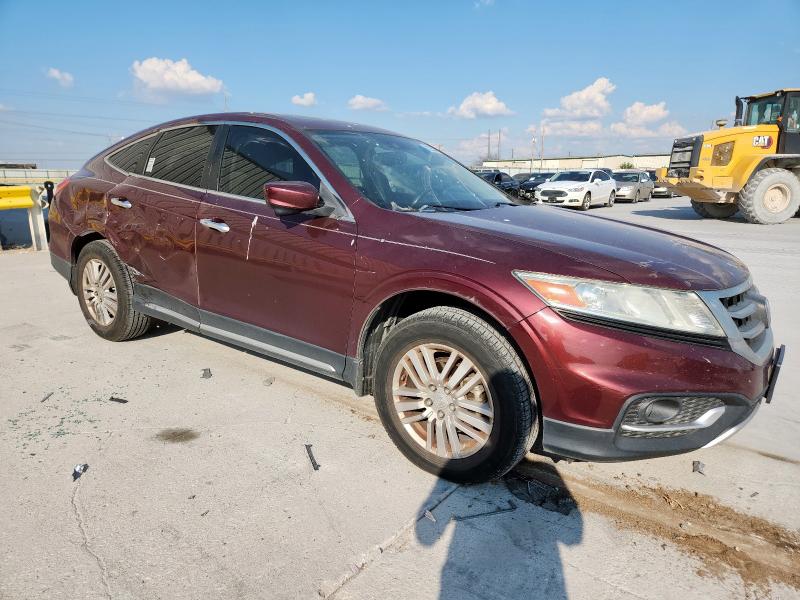 5J6TF3H58DL004695 - 2013 HONDA CROSSTOUR EXL მუქწითელი ფოტო 4