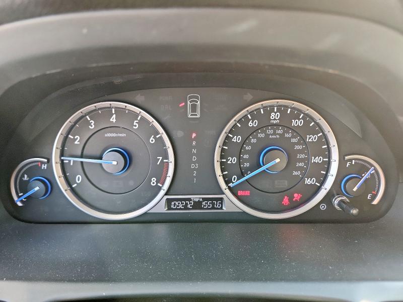 5J6TF3H58DL004695 - 2013 HONDA CROSSTOUR EXL მუქწითელი ფოტო 9