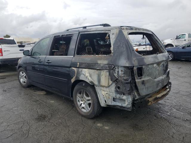 5FNRL38766B451820 - 2006 HONDA ODYSSEY EXL BLACK photo 2