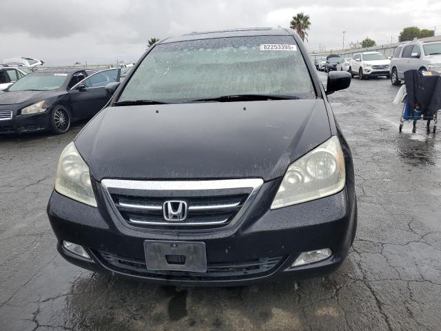 5FNRL38766B451820 - 2006 HONDA ODYSSEY EXL BLACK photo 5