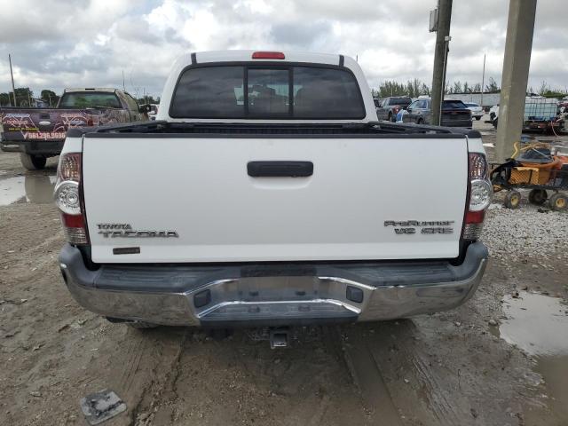 5TFJU4GN9DX035604 - 2013 TOYOTA TACOMA DOUBLE CAB PRERUNNER WHITE photo 6