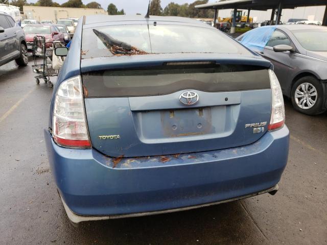 JTDKB20UX87723858 - 2008 TOYOTA PRIUS BLUE photo 6