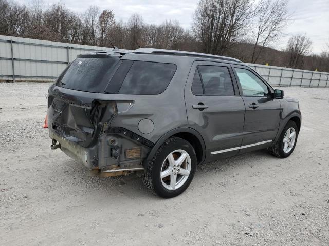 1FM5K7D86KGB25633 - 2019 FORD EXPLORER XLT GRAY photo 3