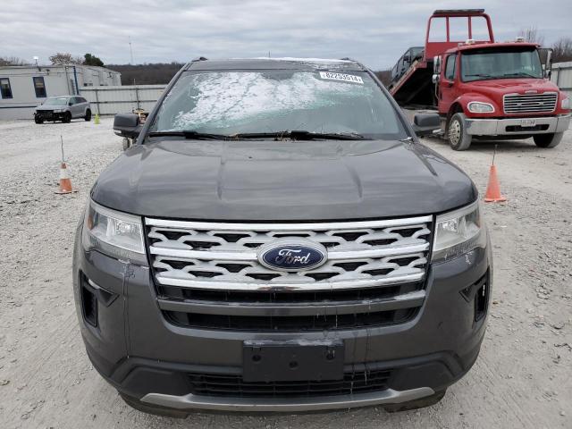 1FM5K7D86KGB25633 - 2019 FORD EXPLORER XLT GRAY photo 5
