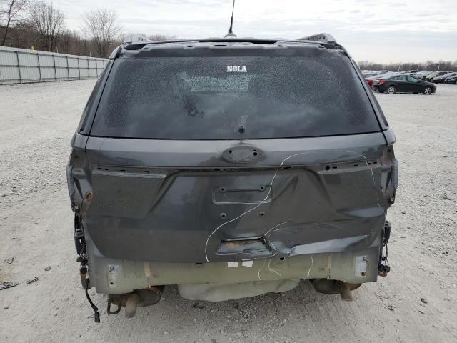 1FM5K7D86KGB25633 - 2019 FORD EXPLORER XLT GRAY photo 6