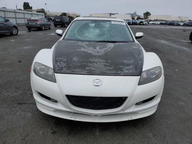 JM1FE173050153616 - 2005 MAZDA RX8 WHITE photo 5