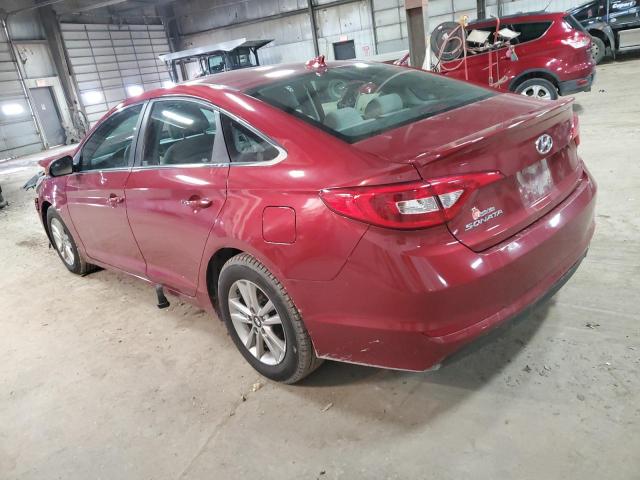 5NPE24AF8GH372404 - 2016 HYUNDAI SONATA SE MAROON photo 2