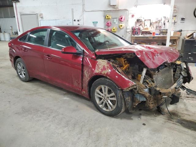 5NPE24AF8GH372404 - 2016 HYUNDAI SONATA SE MAROON photo 4