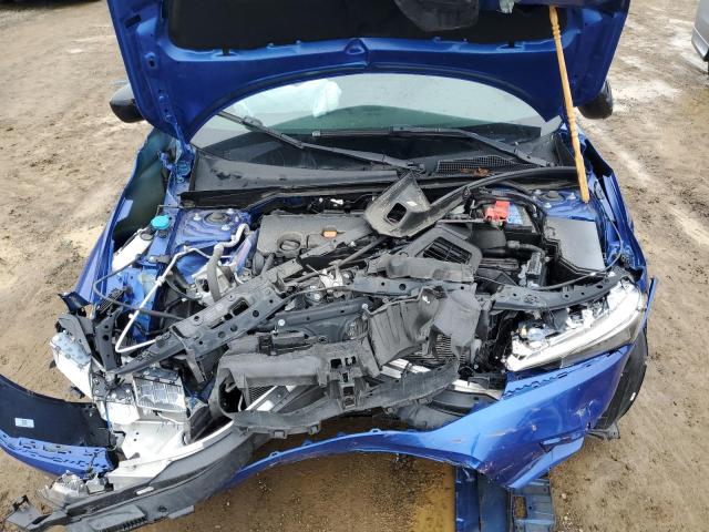 2HGFE2F55NH531113 - 2022 HONDA CIVIC SPORT BLUE photo 11