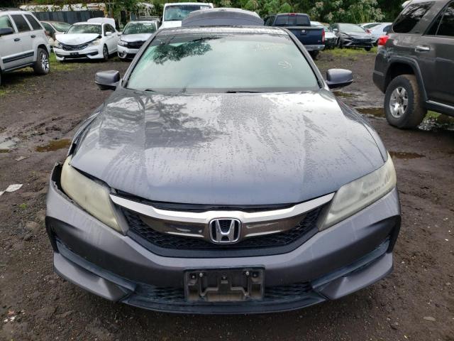 1HGCT1B75GA005527 - 2016 HONDA ACCORD EX GRAY photo 5