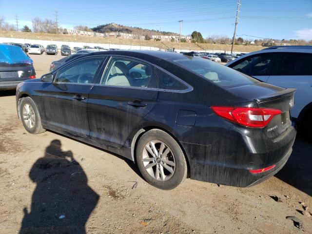 5NPE24AF5HH461865 - 2017 HYUNDAI SONATA SE BLACK photo 2