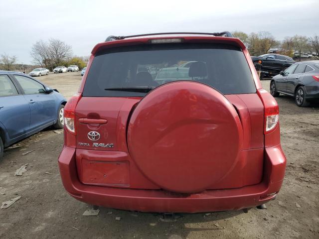 JTMZD32V075077339 - 2007 TOYOTA RAV4 SPORT RED photo 6