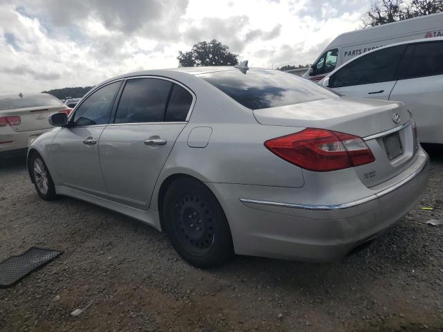 KMHGC4DD6DU236804 - 2013 HYUNDAI GENESIS 3.8L SILVER photo 2