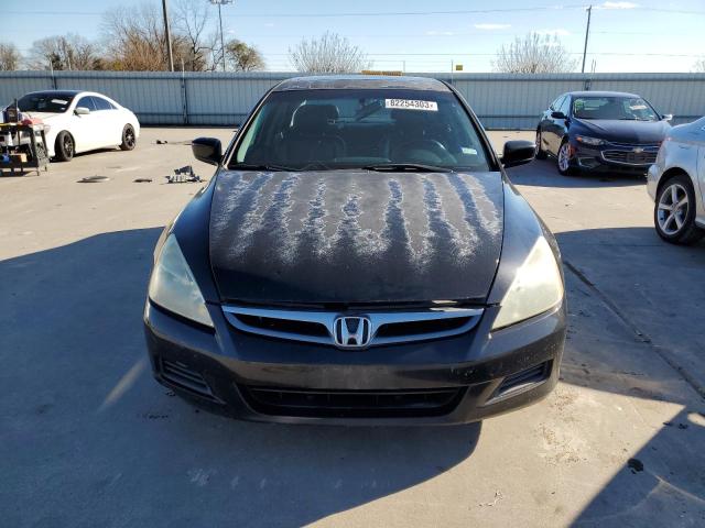 1HGCM56877A068457 - 2007 HONDA ACCORD EX BLACK photo 5