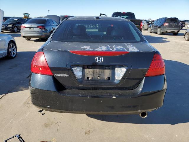 1HGCM56877A068457 - 2007 HONDA ACCORD EX BLACK photo 6