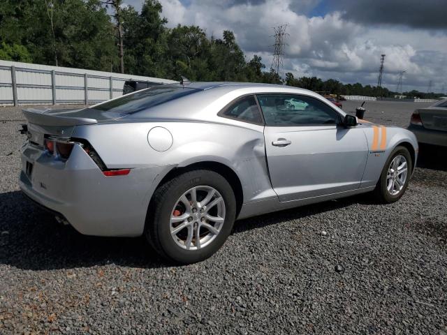 2G1FA1ED9B9118798 - 2011 CHEVROLET CAMARO LS SILVER photo 3