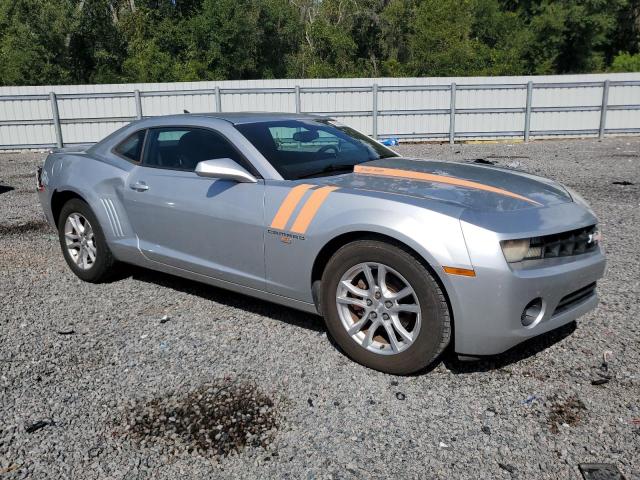 2G1FA1ED9B9118798 - 2011 CHEVROLET CAMARO LS SILVER photo 4