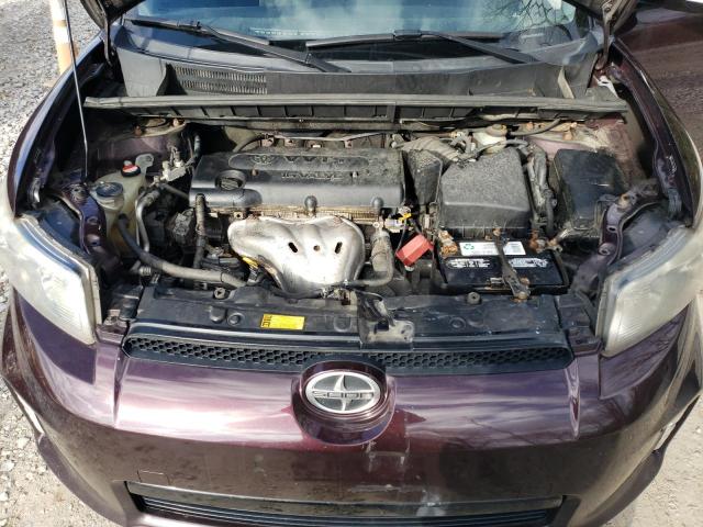 JTLZE4FE7EJ056316 - 2014 TOYOTA SCION XB BURGUNDY photo 11