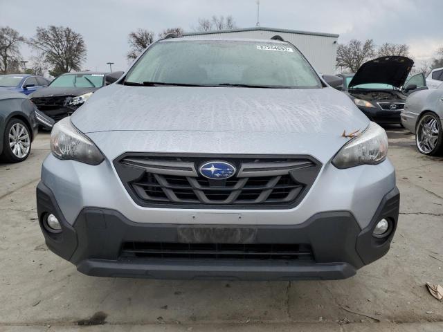 JF2GTHSC0MH279003 - 2021 SUBARU CROSSTREK SPORT SILVER photo 5