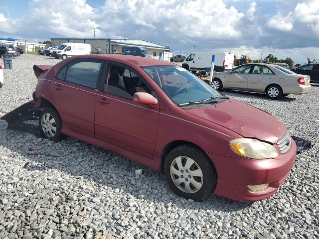 1NXBR32E14Z247465 - 2004 TOYOTA COROLLA CE 红色 照片 4