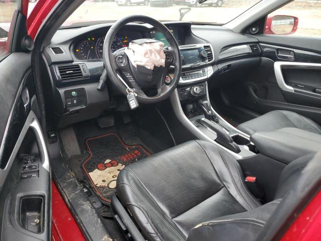 1HGCT1B8XDA024563 - 2013 HONDA ACCORD EXL RED photo 8