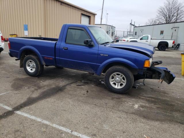 1FTYR10U73PB30161 - 2003 FORD RANGER BLUE photo 4