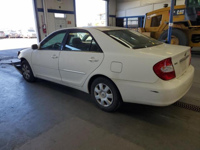 JTDBE30KX20026539 - 2002 TOYOTA CAMRY LE 白色 照片 2