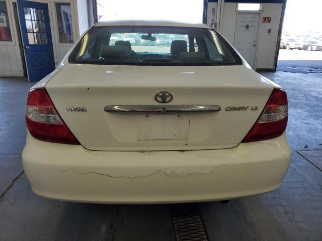JTDBE30KX20026539 - 2002 TOYOTA CAMRY LE 白色 照片 6