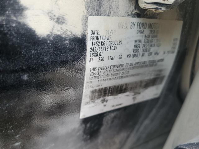 1FM5K8AR0DGC06939 - 2013 FORD EXPLORER POLICE INTERCEPTOR 黑色 照片 14