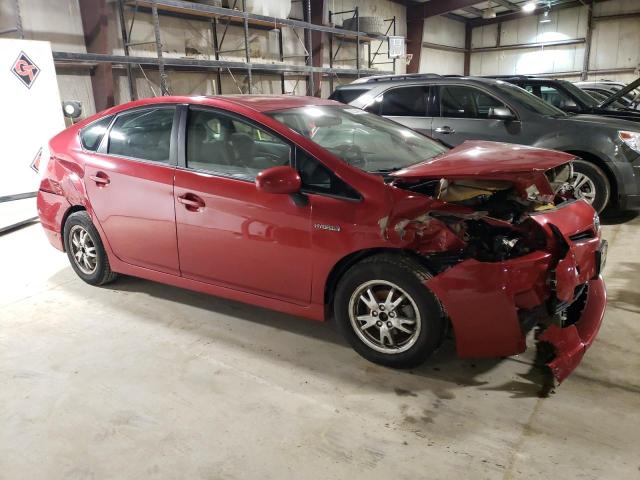 JTDKN3DU9A0038157 - 2010 TOYOTA PRIUS RED photo 4