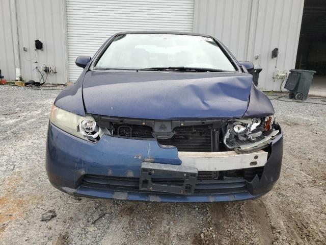 1HGFA16576L108351 - 2006 HONDA CIVIC LX BLUE photo 5