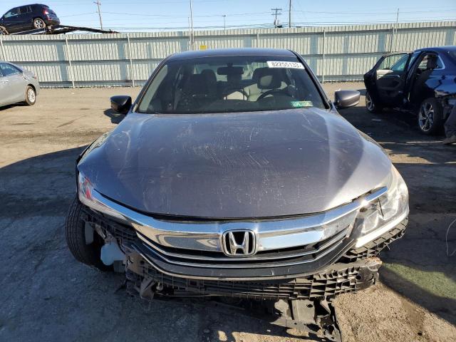 1HGCR2F36HA232674 - 2017 HONDA ACCORD LX GRAY photo 5