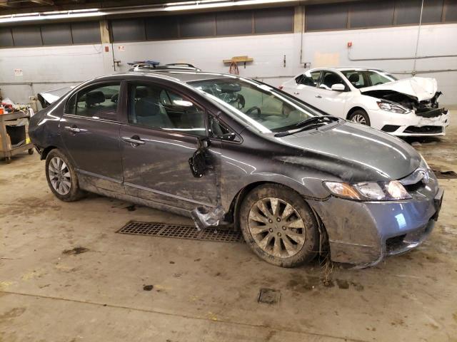 19XFA1F85AE054865 - 2010 HONDA CIVIC EX GRAY photo 4