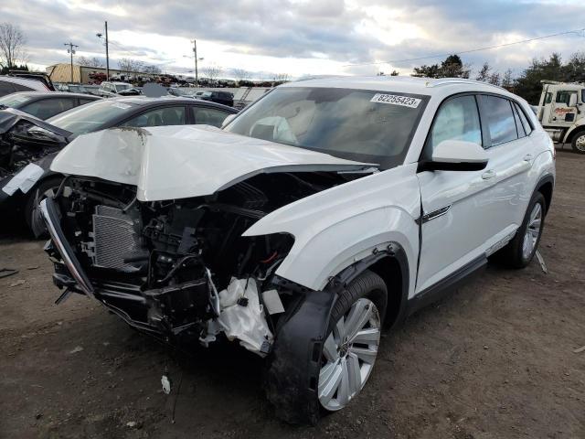 1V2HE2CA2PC205136 - 2023 VOLKSWAGEN ATLAS CROS SE WHITE photo 1