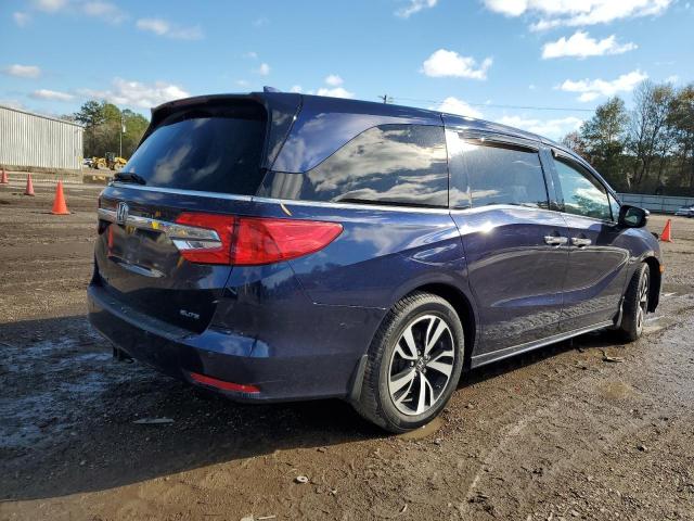 5FNRL6H95KB077617 - 2019 HONDA ODYSSEY ELITE BLUE photo 3