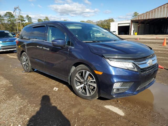 5FNRL6H95KB077617 - 2019 HONDA ODYSSEY ELITE BLUE photo 4