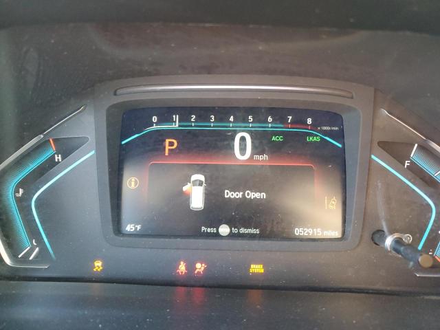 5FNRL6H95KB077617 - 2019 HONDA ODYSSEY ELITE Blau Foto 9