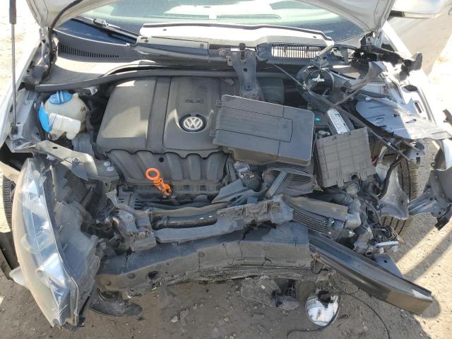 3VWMZ7AJ7AM688159 - 2010 VOLKSWAGEN JETTA S SILVER photo 11