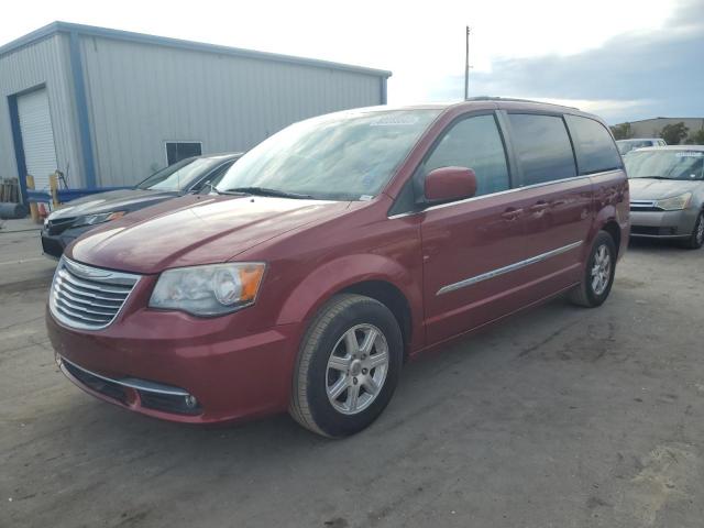 2C4RC1BG4ER269890 - 2014 CHRYSLER TOWN & COU TOURING BROWN photo 1