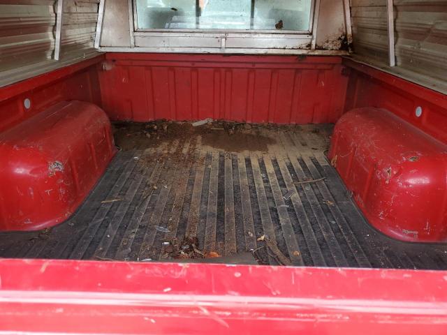 1N6SD11S5VC430239 - 1997 NISSAN TRUCK BASE წითელი ფოტო 10