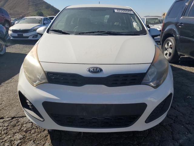 KNADM5A31D6226334 - 2013 KIA RIO LX WHITE photo 5