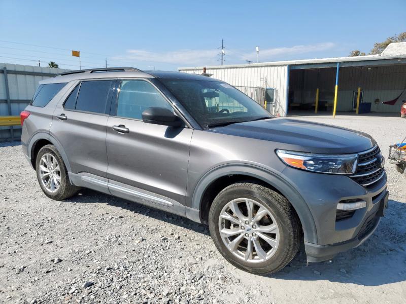 1FMSK7DH6PGB72719 - 2023 FORD EXPLORER XLT CHARCOAL photo 4