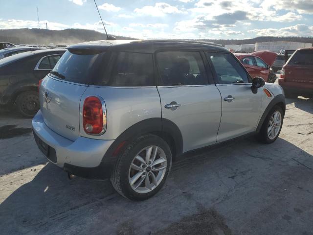 WMWZB3C50DWM07245 - 2013 MINI COOPER COUNTRYMAN SILVER photo 3