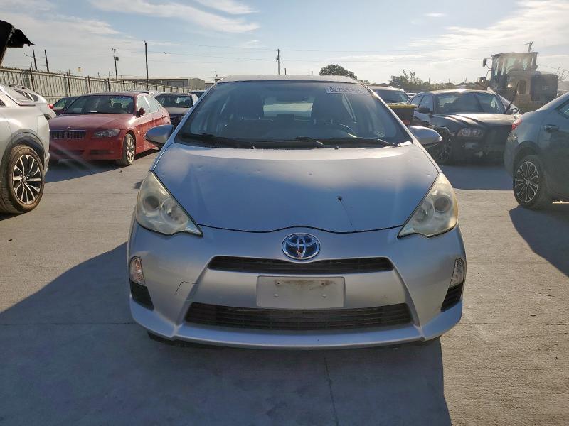 JTDKDTB33C1501050 - 2012 TOYOTA PRIUS C SILVER photo 5