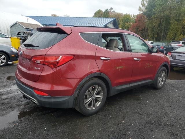 5XYZU3LB2DG044575 - 2013 HYUNDAI SANTA FE S RED photo 3