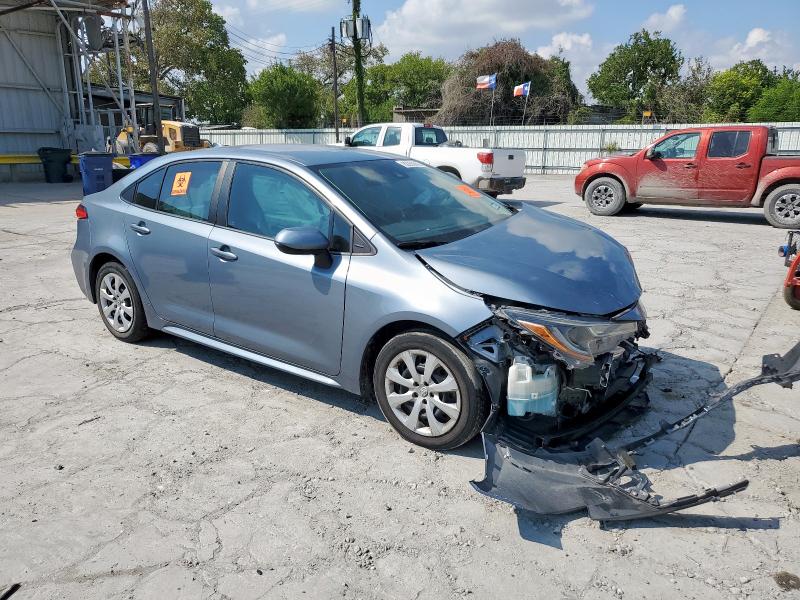 5YFEPMAE4NP318817 - 2022 TOYOTA COROLLA LE GRAY photo 4