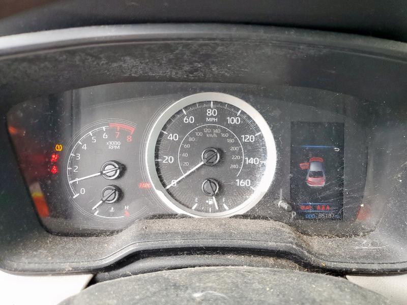 5YFEPMAE4NP318817 - 2022 TOYOTA COROLLA LE GRAY photo 9